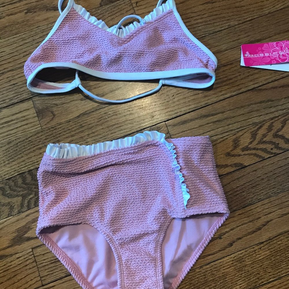 Nordstrom size 10 girl's bikini swimsuit